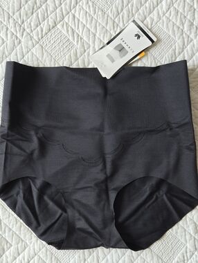 NWT Wacoal Firm Control Shaping Brief In Dark Grey Size Small 809307
